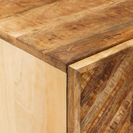 Opbergkasten Bruin 40 X 33,5 X 110 Cm Massief Mango Hout - XdropX