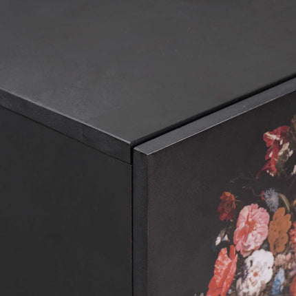 Opbergkasten Multikleur 40 X 33,5 X 110 Cm Massief Mango Hout - XdropX