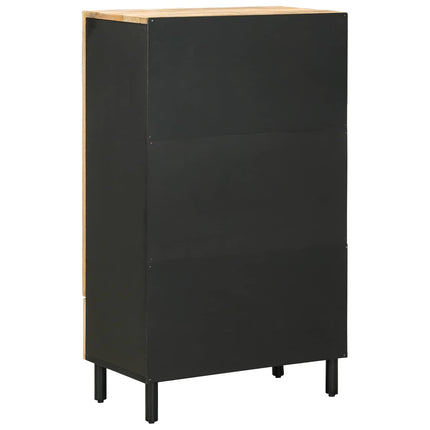 Opbergkasten Naturel 60 X 33 X 100 Cm Massief Mango Hout - XdropX