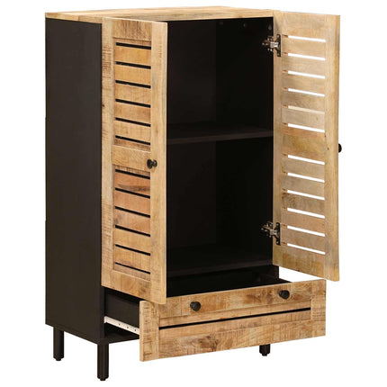 Opbergkasten Naturel 60 X 33 X 100 Cm Massief Mango Hout - XdropX