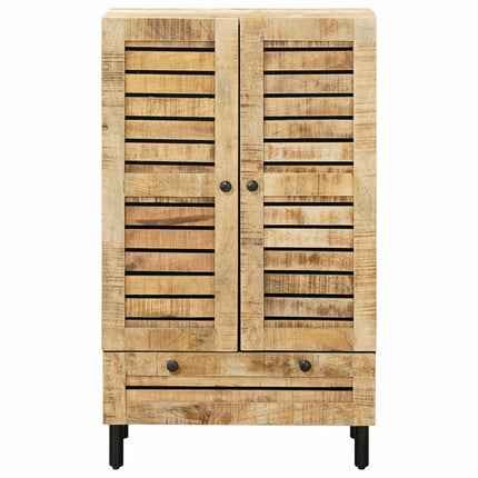 Opbergkasten Naturel 60 X 33 X 100 Cm Massief Mango Hout - XdropX