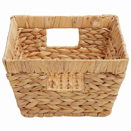 Opbergmanden 2 St Waterhyacint 38 X 28 X 15 Cm Naturel - XdropX