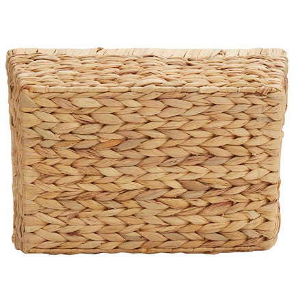 Opbergmanden 2 St Waterhyacint 38 X 28 X 15 Cm Naturel - XdropX