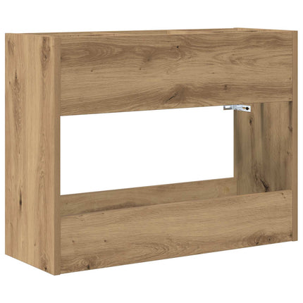 Opslaghaak & Rek Artisan Eiken 65 X 24 X 50 Cm Bewerkt Hout - XdropX
