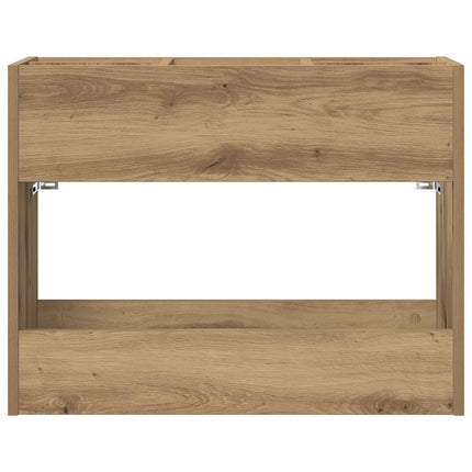 Opslaghaak & Rek Artisan Eiken 65 X 24 X 50 Cm Bewerkt Hout - XdropX