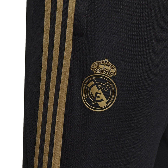 Real Madrid soccer black technical training pants 2019/20 - Adidas-1