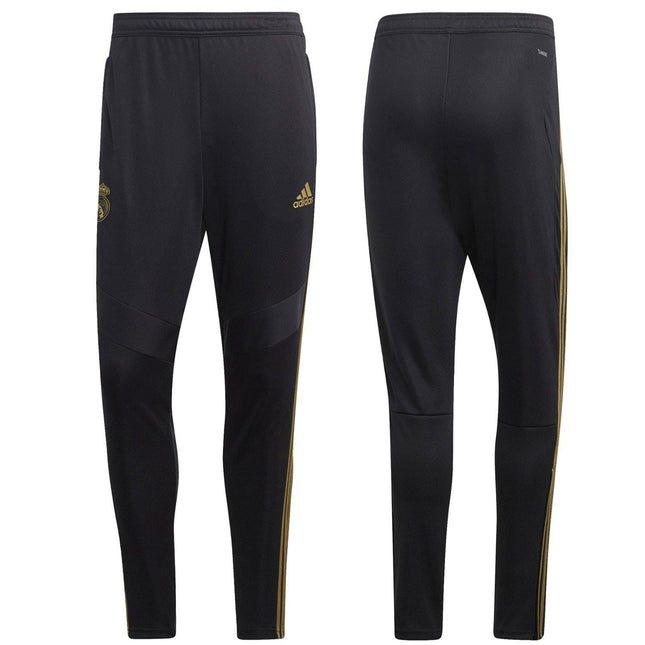 Real Madrid soccer black technical training pants 2019/20 - Adidas-0