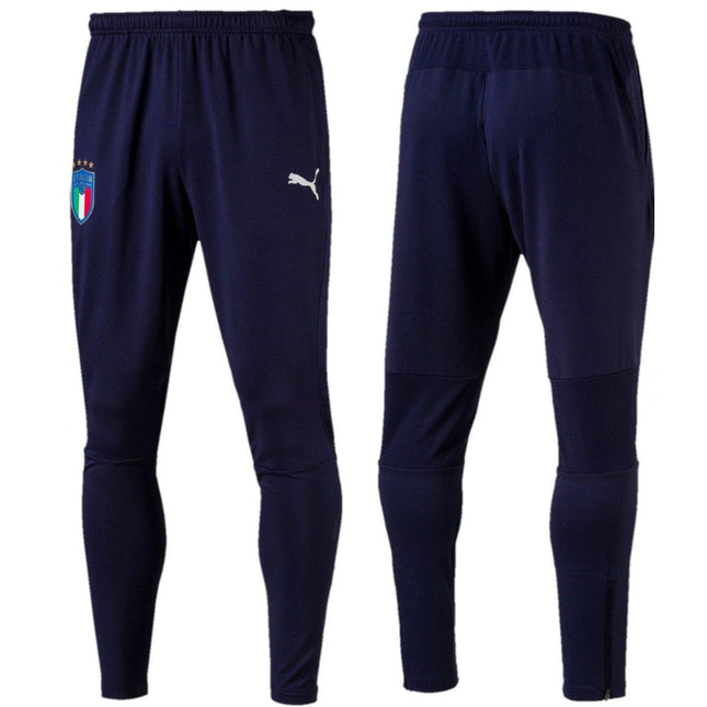 Italy soccer navy technical training pants 2018/19 - Puma-0