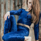 blue velvet / XS-S