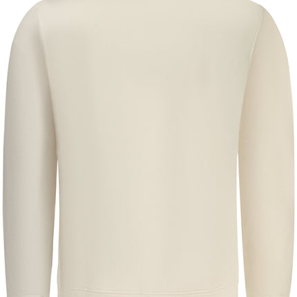 PEPE JEANS MEN'S BEIGE ZIP-UP SWEATSHIRT-1