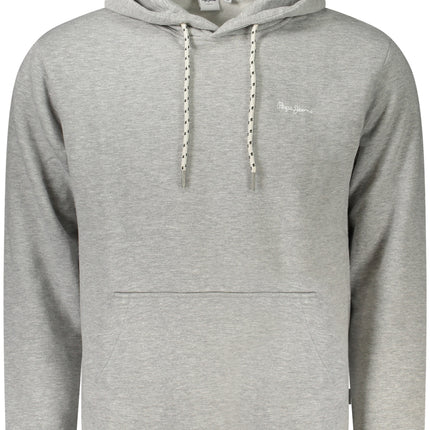 PEPE JEANS MEN'S GRAY ZIP-UP SWEATSHIRT-0