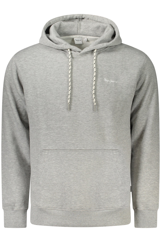 PEPE JEANS MEN'S GRAY ZIP-UP SWEATSHIRT-0