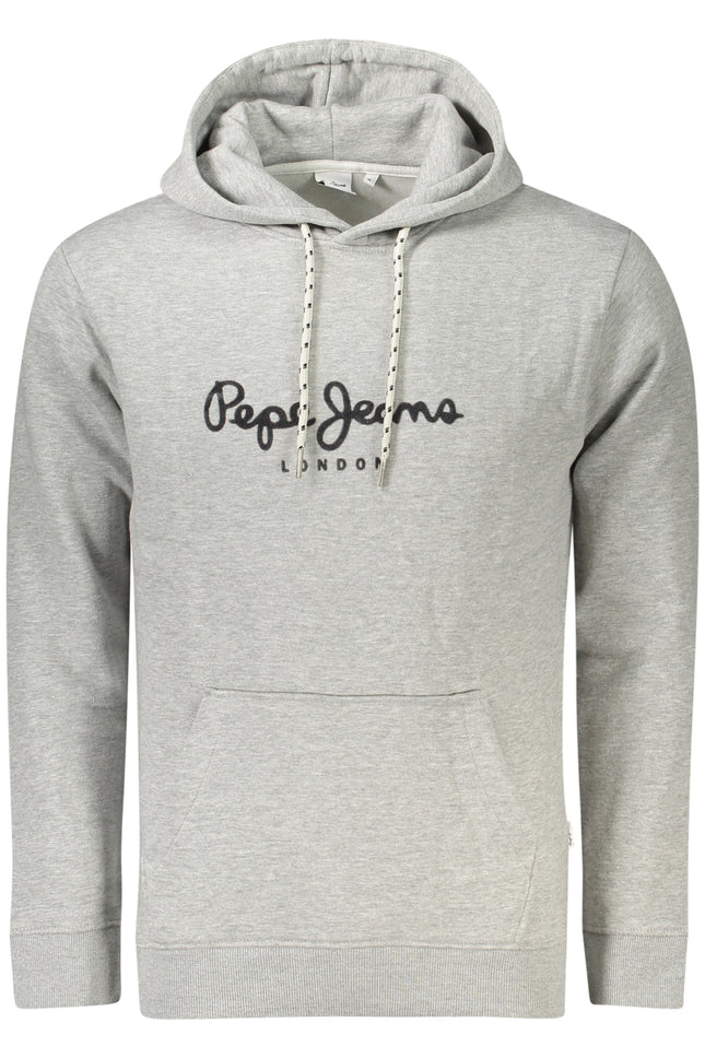 PEPE JEANS MEN'S GRAY ZIP-UP SWEATSHIRT-0