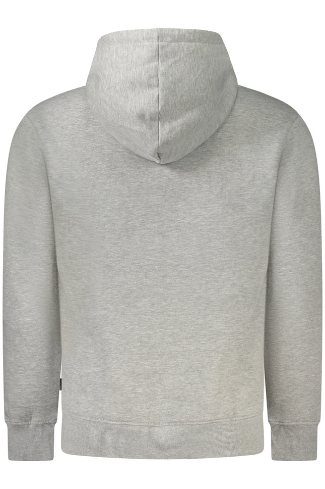 PEPE JEANS MEN'S GRAY ZIP-UP SWEATSHIRT-1