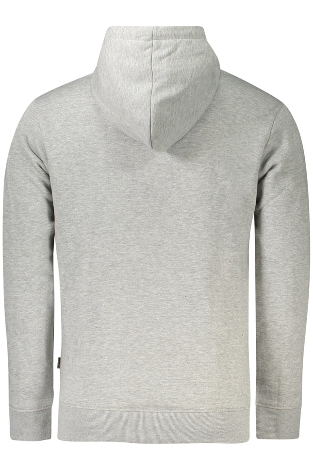 PEPE JEANS MEN'S GRAY ZIP-UP SWEATSHIRT-1
