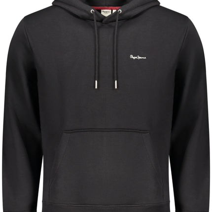 PEPE JEANS MEN'S BLACK ZIP-UP SWEATSHIRT-0