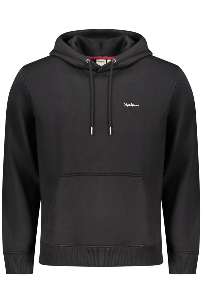 PEPE JEANS MEN'S BLACK ZIP-UP SWEATSHIRT-0