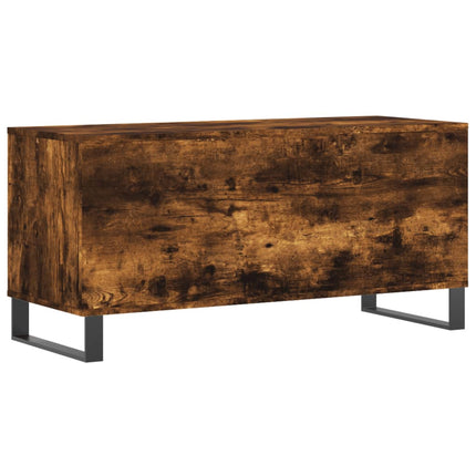 Platenkast 100X38X48 Cm Bewerkt Hout Kleurig - XdropX
