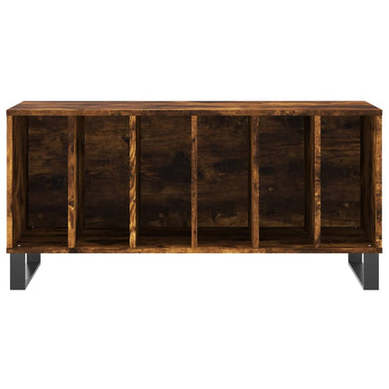 Platenkast 100X38X48 Cm Bewerkt Hout Kleurig - XdropX