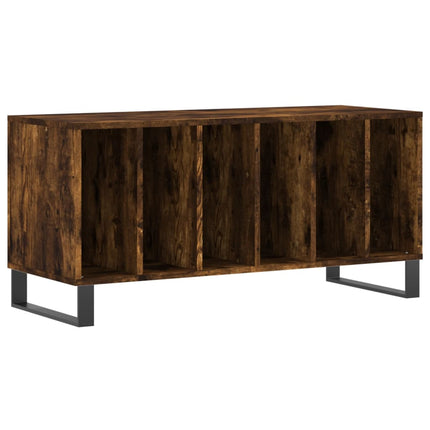 Platenkast 100X38X48 Cm Bewerkt Hout Kleurig - XdropX