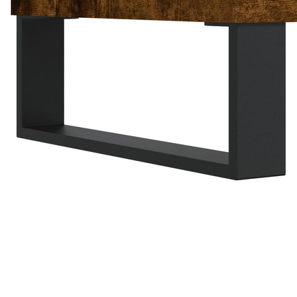 Platenkast 100X38X48 Cm Bewerkt Hout Kleurig - XdropX