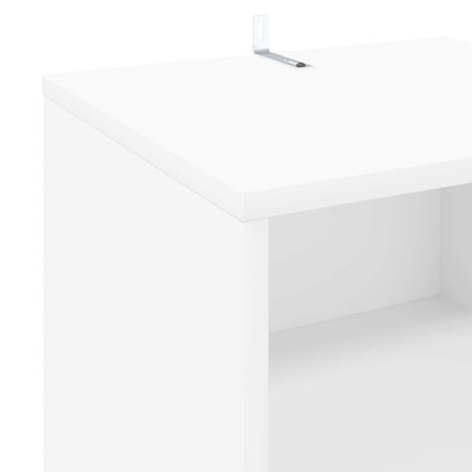 Platenkast 38 X 33 X 61 Cm Bewerkt Hout - XdropX
