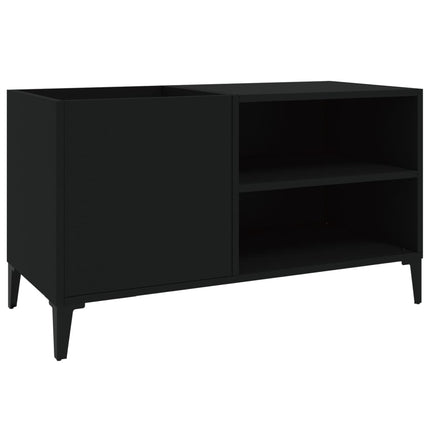 Platenkast 84,5X38X48 Cm Bewerkt Hout - XdropX