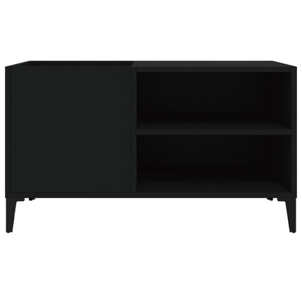 Platenkast 84,5X38X48 Cm Bewerkt Hout - XdropX