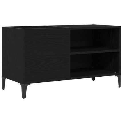 Platenkast Met Plank Bewerkt Hout - XdropX