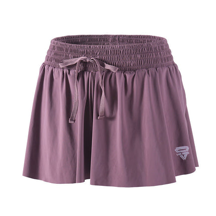 2019 New Women Sport Shorts 2 in 1 Summer Yoga Fitness Shortswear-0