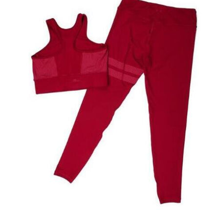 Yoga Tracksuit Sport Clothing Women Sport Suit Running Set-8