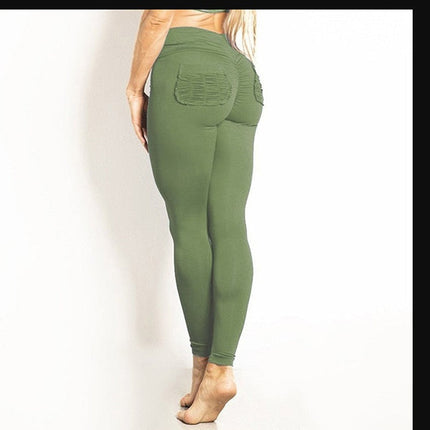 sexy plus size leggings women push up leggins workout leggings with pockets fitness pants anti cellulite legging sport thick-2
