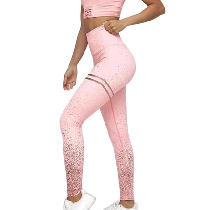 Quick dry Leggings Women Running Sport High Waist Tights Leggins Female Gym Fitness Training Seamless-5