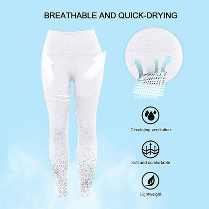 Quick dry Leggings Women Running Sport High Waist Tights Leggins Female Gym Fitness Training Seamless-4