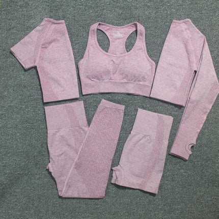 vital seamless yoga set gym set women workout clothes for women active wear sport suit-0