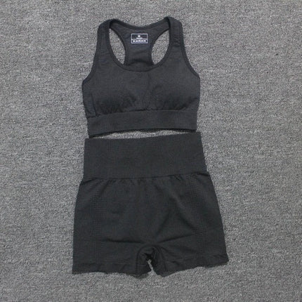 vital seamless yoga set gym set women workout clothes for women active wear sport suit-7