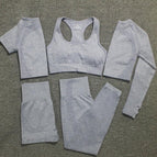gray blue 5pcs / L