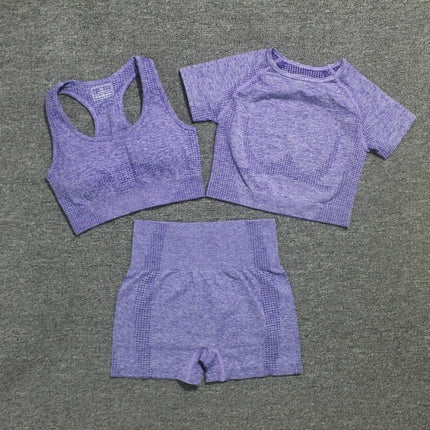 vital seamless yoga set gym set women workout clothes for women active wear sport suit-5
