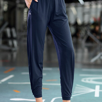 Women Wide Yoga Pants Loose Straight Trousers Pants Outdoor Sport Fitness Running Pants Loose Hip Hop Sreet Dance Trousers-3