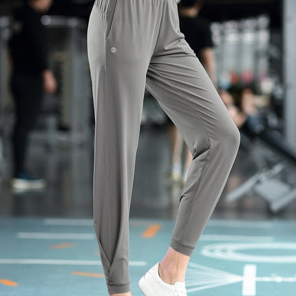 Women Wide Yoga Pants Loose Straight Trousers Pants Outdoor Sport Fitness Running Pants Loose Hip Hop Sreet Dance Trousers-1