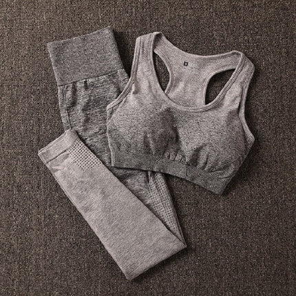 women gym clothes sports bra and leggings gym sportswear-3