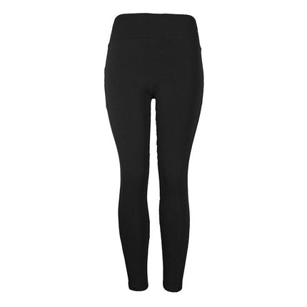 Solid Running Pants High Waist Fitness Yoga Pants With Pocket Tights Women Yoga Sport Trousers Training Workout leggings-4
