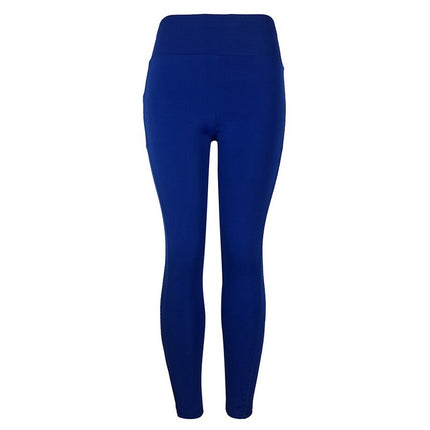 Solid Running Pants High Waist Fitness Yoga Pants With Pocket Tights Women Yoga Sport Trousers Training Workout leggings-2