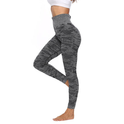 2PCS Camouflage Camo Yoga Set Sports Wear For Women Gym Fitness Clothing Booty Yoga Leggings + Sport Bra GYM Sport Suit Femme-6