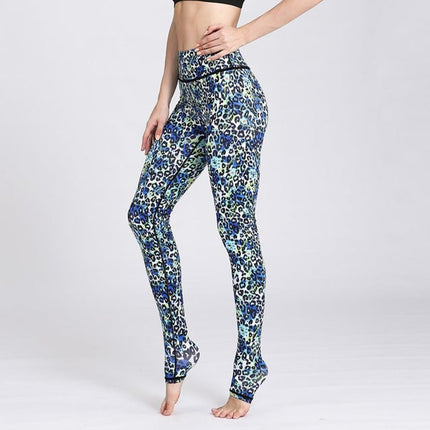 Gym Women Fitness Yoga Pants Slim High waist Sport Leggings-4