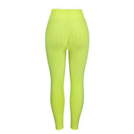 Women Butt  Yoga Pants Sexy Seamless Fitness Sport Leggings Tummy Control Gym High Waist Solid Compression Tights-1