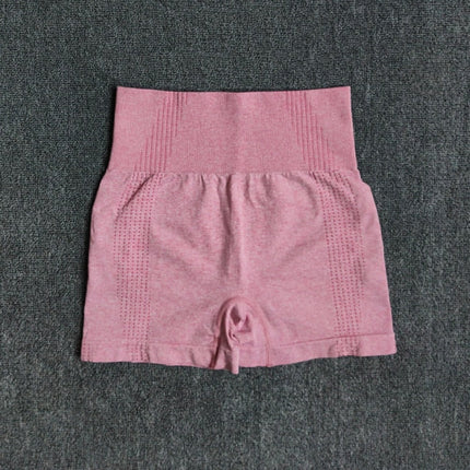 Seamless Women's Shorts Yoga Fitness High Waist Workout Shorts Sport Gym Leggings Slim Tummy Control Athletic Shorts-8