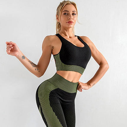 6 Colors Yoga Sport Bra Sexy Back Padded Cross Straps Top Shockproof Breathable Fitness Running Gym Vest Sports Top-1