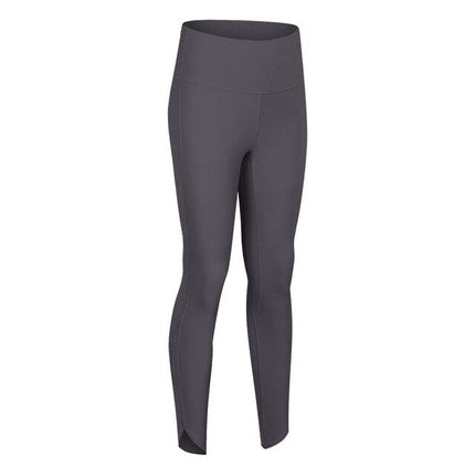 Style Bevel Leggings Sport Women Fitness High Waist Yoga Pants Elasticity Tight-Fit Solid Color Buttock Lifting Pants-6