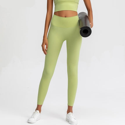 NO Camel Toe Sport Workout Yoga Leggings Women Squatproof Naked-Feel Fitness Gym Athletic Tights Pants S-XXL-0